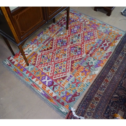 1409 - A Choli Kilim rug, 150cm x 102cm