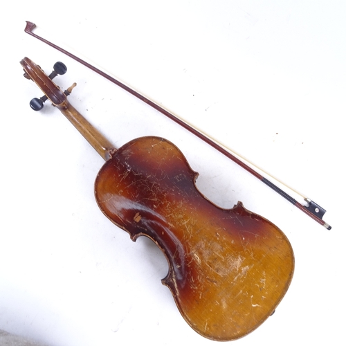 538 - A Vintage Italian violin, 14