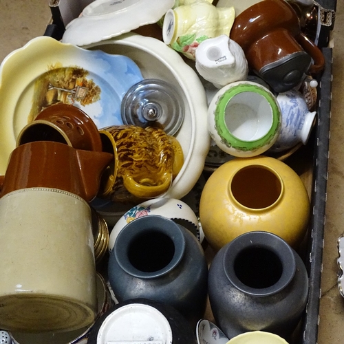 734 - A box of various china