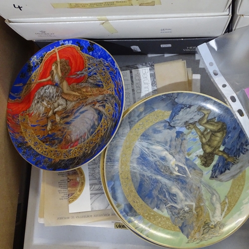 752 - Various Heinrich Villeroy & Boch Collector's plates, 21cm, boxed with certificates