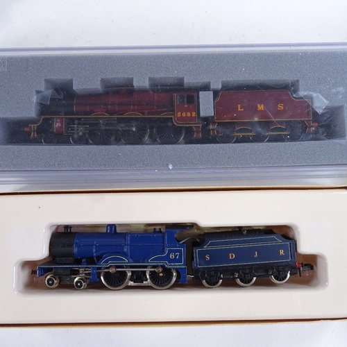 357 - 5 Graham Farish N gauge model railway locomotives, boxed