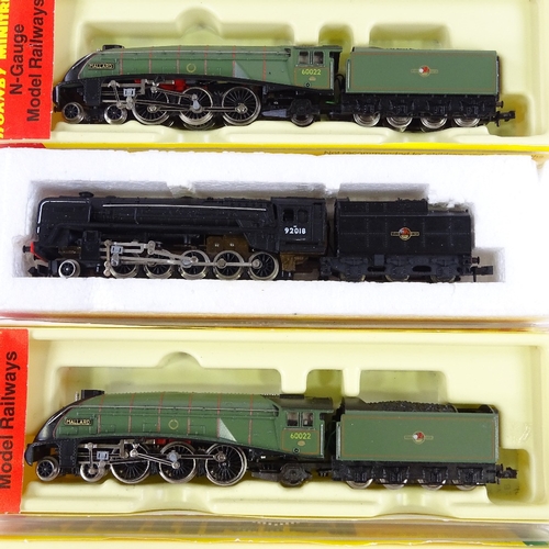 362 - 5 Hornby Minitrix N gauge model railway locomotives, boxed