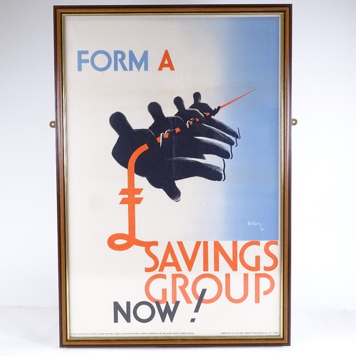 409 - A group of original National Savings Committee posters (3 frames)