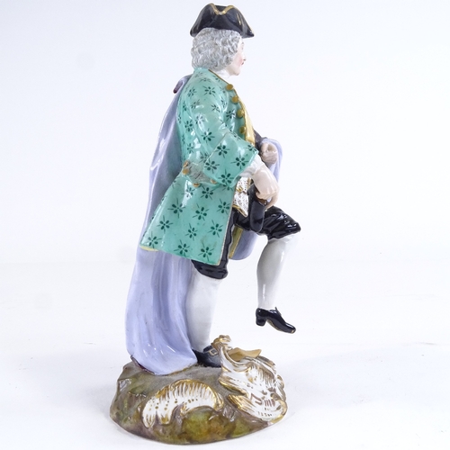 469 - A 19th century Meissen porcelain figure, the shoemaker, height 21cm