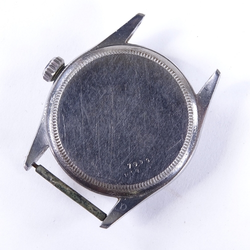 1002 - TUDOR - a Vintage stainless steel Oyster Prince Rotor self-winding automatic wristwatch head, ref. 7... 