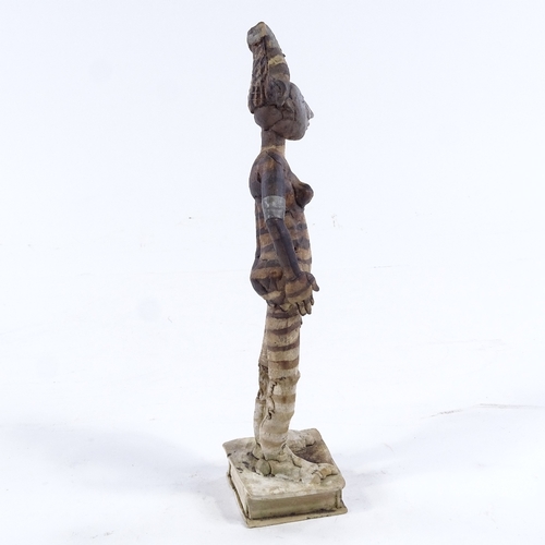 2009 - Sally MacDonell, ceramic sculpture volume figure, height 10.5