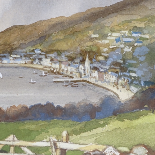 2061 - William Campbell Nicholson (1880 - 1965), watercolour, Tobermory, Isle of Mull, signed, 11