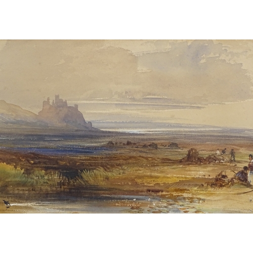 2065 - Manner of J M W Turner, 19th century watercolour sketch, landscape, unsigned, 5