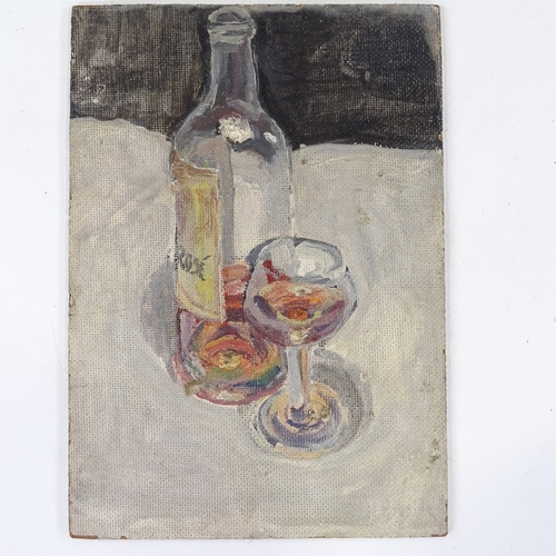 2071 - Julian Orde, oil on board, still life, 10