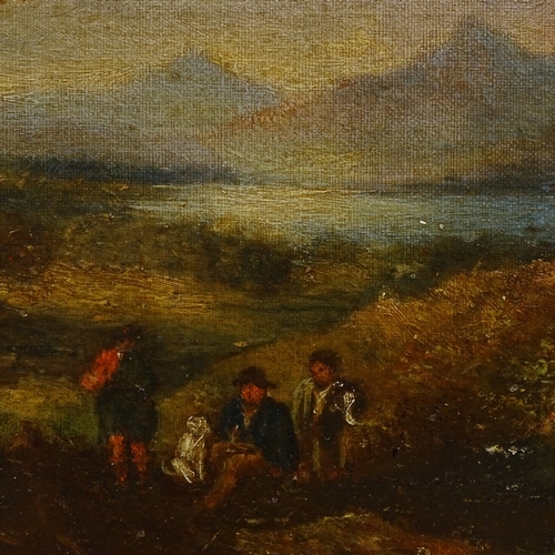 2165 - 19th century Scottish School, oil on canvas, landscape, unsigned, 10