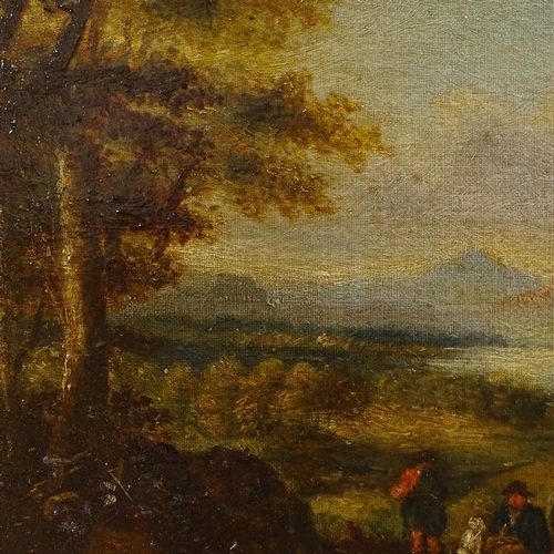 2165 - 19th century Scottish School, oil on canvas, landscape, unsigned, 10