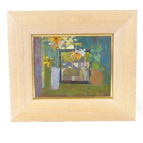 2200 - Cynthia Hall, oil on board, still life, signed and dated '79, 7.5