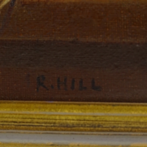 2269 - R H Hill, oil on canvas, still life, signed, 16