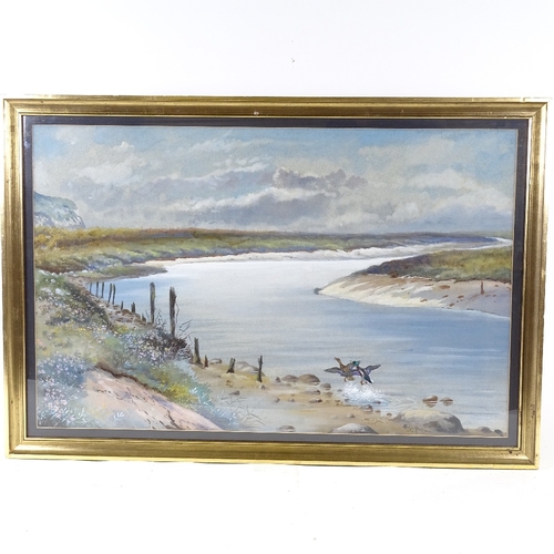 2286 - Philip Rickman, watercolour Cuckmere Haven, signed, 18