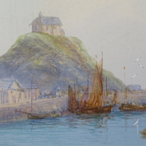 2309 - Maude Maginnis, watercolour, coastal scene, 7