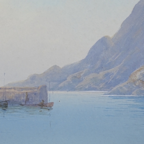 2309 - Maude Maginnis, watercolour, coastal scene, 7