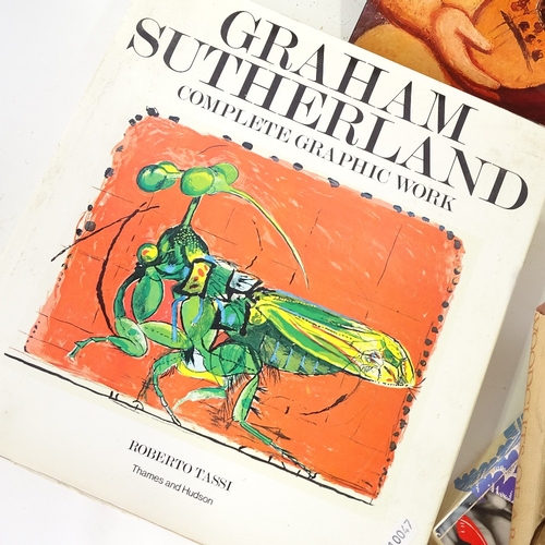 2346 - Graham Sutherland, complete graphic work by Roberto Tassi, and other art reference books