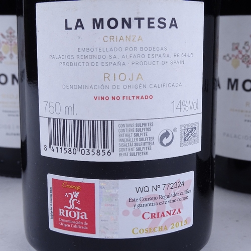 657 - 6 bottles of Rioja wine, 6 x 2015 Remondo Palacios, La Montesa, Rioja, 75cl