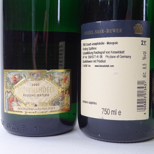 671 - 6 bottles of Mosel Spatlese , 6 x 2005 Reichsgraf von Kesselstatt, Josephshofer, Spatlese, 75cl