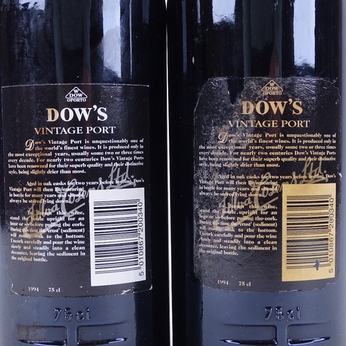 677 - 2 bottles of vintage Port, 1994 Dow's vintage port