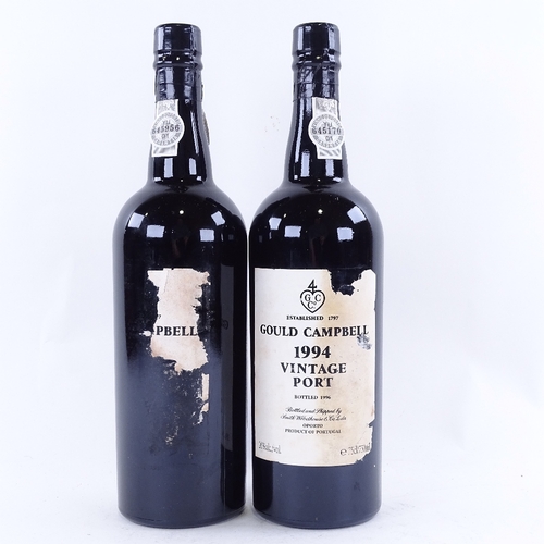 678 - 2 bottles of vintage Port, 1994 Gould Campbell vintage port, 75cl