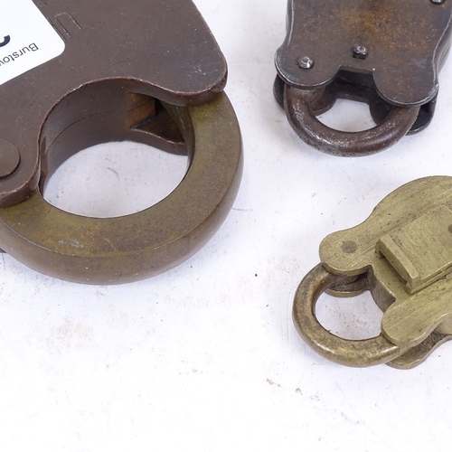 229 - 3 padlocks and keys, including example by Union (3)