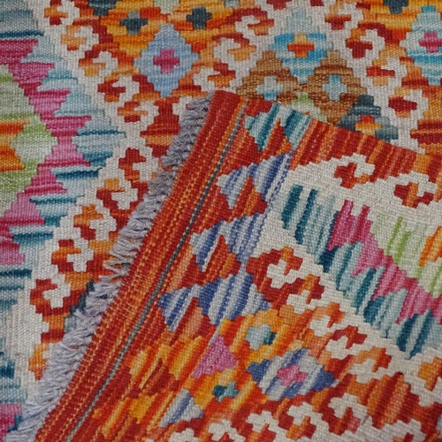 2051 - A Choli Kilim runner, 199cm x 64cm