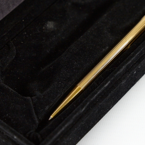 305 - MONT BLANC NOBLESSE - 20k gold plated ballpoint pen, 1970s