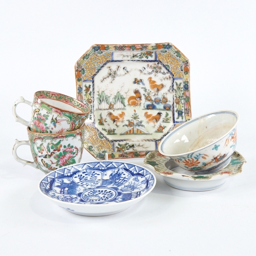 361 - A group of Chinese porcelain (6)