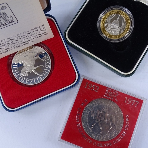 279 - 3 commemorative coins, including 2 silver (3)