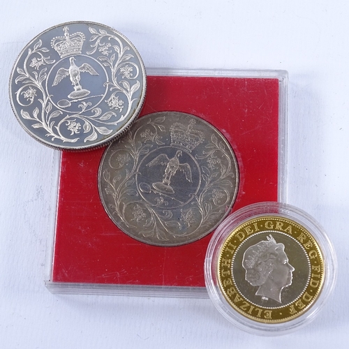 279 - 3 commemorative coins, including 2 silver (3)