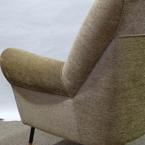 2144 - GIGI RADICE FOR MINOTTI, ITALY, mid-century lounge chair, height 98cm, width 80cm.