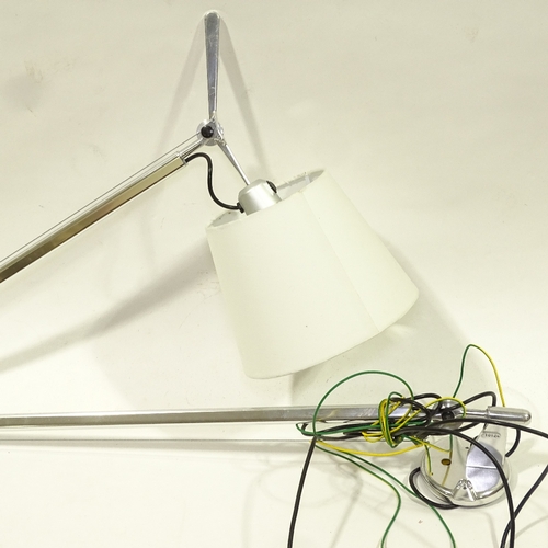 2084 - MICHELE DE LUCCHI & GIANCARLO FASSINA, FOR ARTEMIDE, a Tolomeo Mega wall lamp with makers label ,fol... 