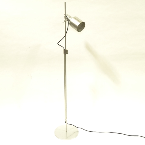 2149 - PETER NELSON FOR ARCHITECTURAL LIGHTING Ltd, BRITISH, a 1960s' designed aluminium floor lamp, height... 