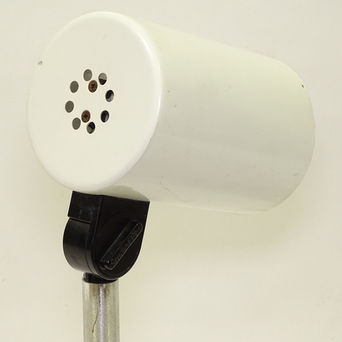 2164 - STUDIO FPM, table / desk lamp, 1970s' white coated metal with moulded makers mark, height 60cm.