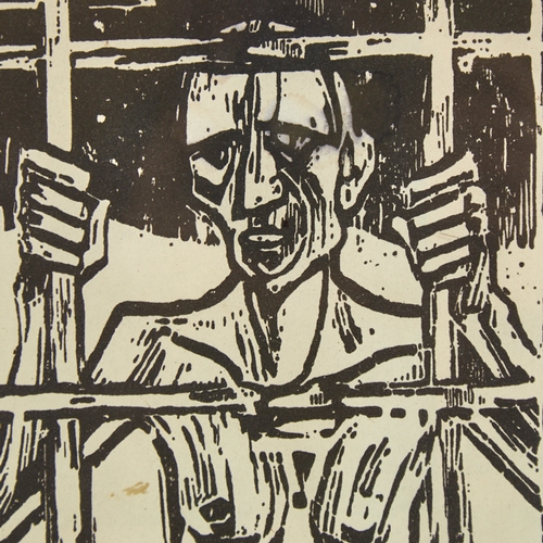 2762 - Christian Rohlfs (1849 - 1938), print, the prisoner, image 6.5