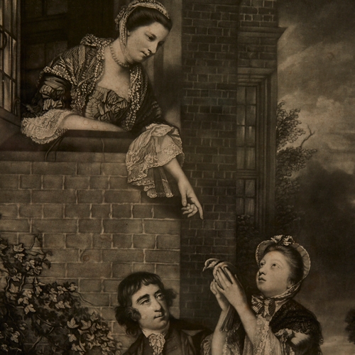 2781 - James Watson after Joshua Reynolds, engraving, Charles James Fox, Lady Sarah Bunbury and Lady Susan ... 