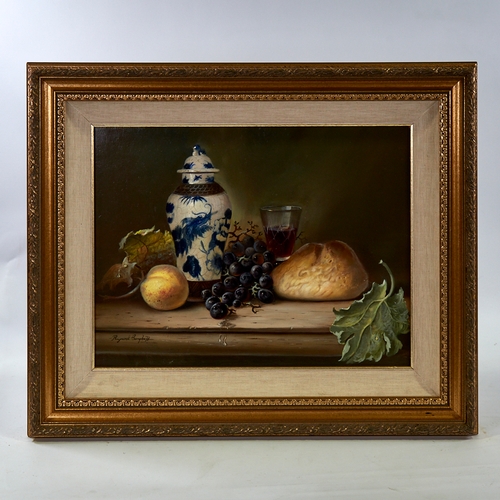 2789 - Raymond Campbell, oil on canvas, still life, signed, 14