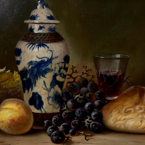 2789 - Raymond Campbell, oil on canvas, still life, signed, 14