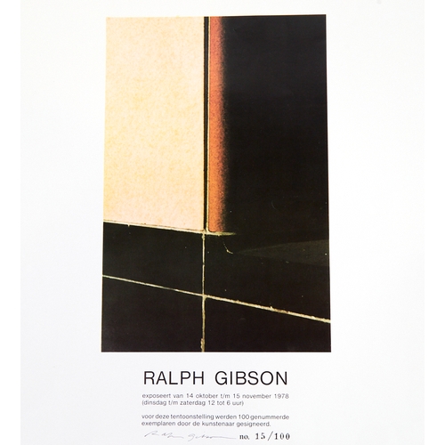 2181 - RALPH GIBSON b1939, a signed limited edition photograph No. 15/100, 50cm x 34cm, unframed.