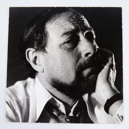 2185 - DERRY MOORE (b 1937), a vintage portrait photograph of Tennessee Williams, 1960s',  23cm x 23cm, unf... 