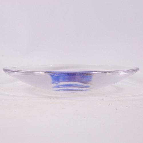 2022 - BERTIL VALLIEN FOR KOSTA BODA, glass bowl with abstract central design, signed to base with original... 