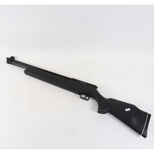 143 - A Webley Rebel .177 calibre air rifle, pump action, serial no. A2154024, overall length 90cm