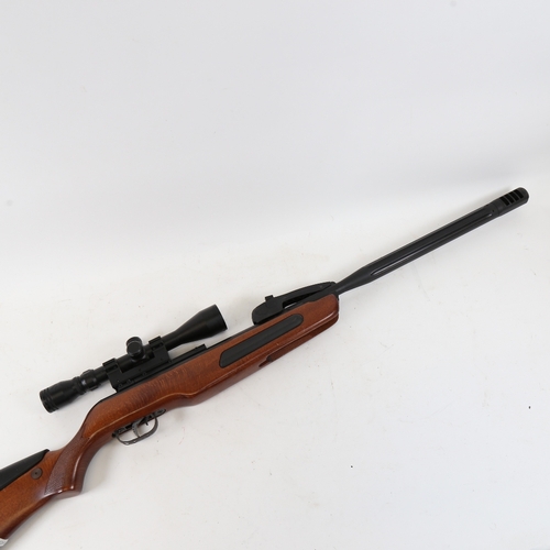 146 - A Gamo Maxxim Elite .22 calibre air rifle, break-barrel action with cap magazine and Gamo 3-9x40 tel... 