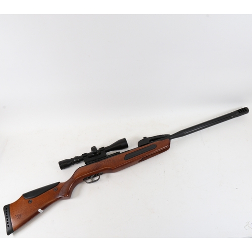 146 - A Gamo Maxxim Elite .22 calibre air rifle, break-barrel action with cap magazine and Gamo 3-9x40 tel... 