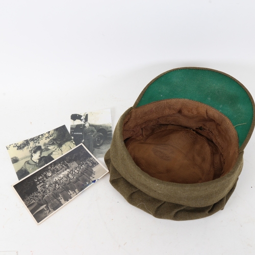 99 - A Second World War Period Women's Auxiliary Territorial Service (ATS) Service Dress (SD) cap with or... 