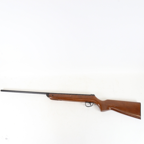 227 - A BSA Meteor air rifle, break-barrel action, serial no. TH36551, overall length 105cm