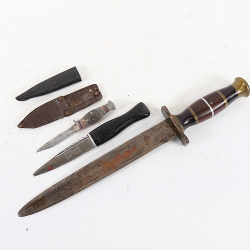 271 - 3 modern knives, including Skean Dhu, blade length 9cm (3)