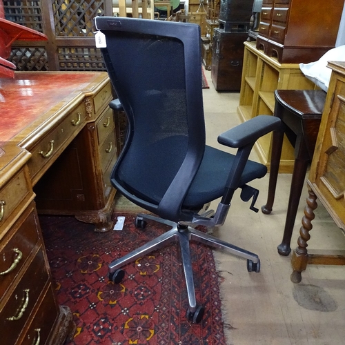 1892 - A Techo Sidiz T50 office chair, full adjustable, with maker's marks