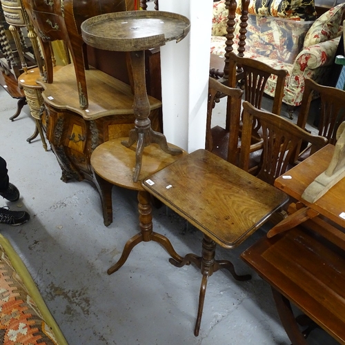 2028 - 3 19th century tripod tables